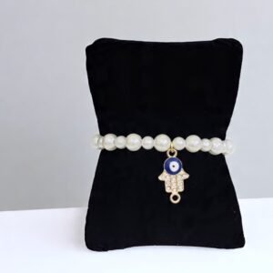 Pearl Bracelet with charm